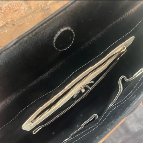 Henri Bendel West 57th Turnlock Satchel Colorblock - Picture 7 of 9